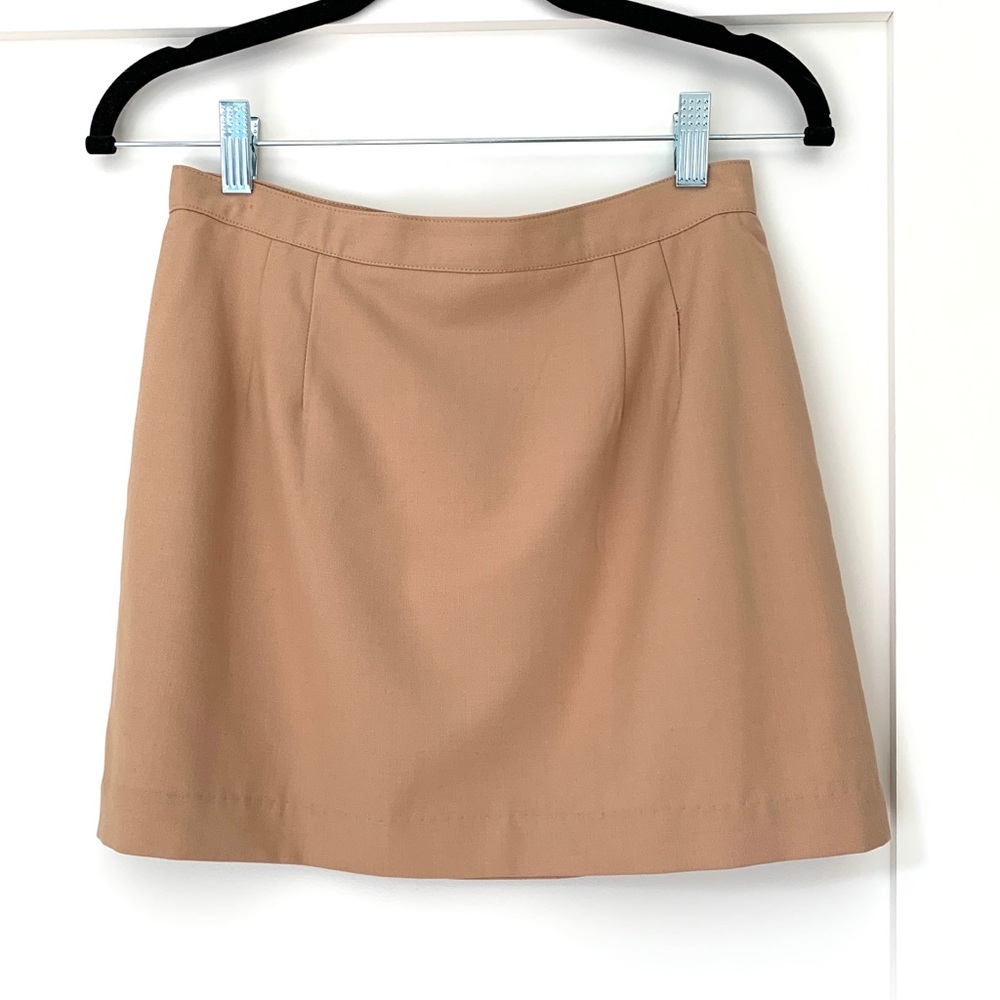 Inamorata Mini Skirt Camel